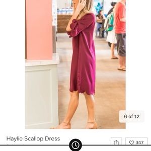 Haylie Scallop Dress